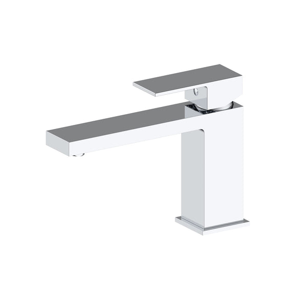 Bath faucet chrome finish