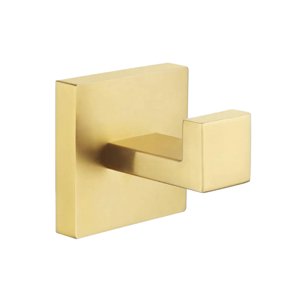 Brushed Brass (Gold) Square Hook