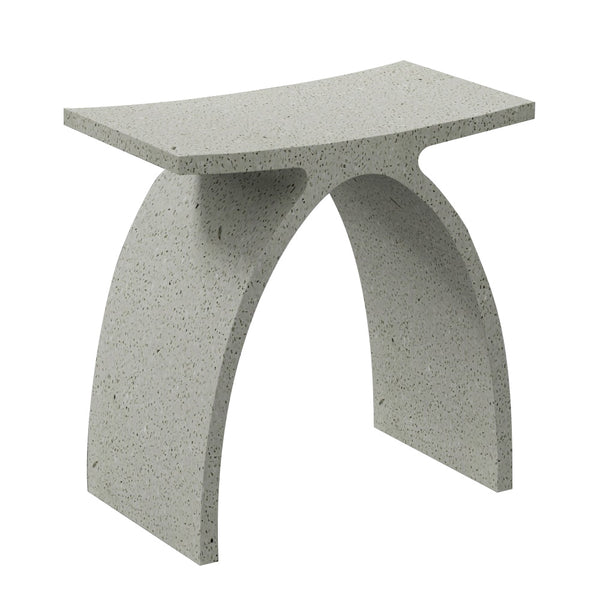 Modern Concrete Solid Surface Shower Bench